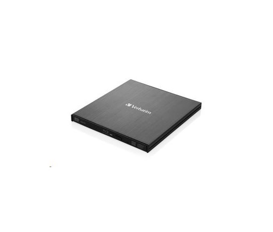BAZAR - VERBATIM externí mechanika Slimline Blu-ray Rewriter USB 3.0 Zdarma BR Disc 25GB (CD DVD BD Mdisc) +NERO - Poško