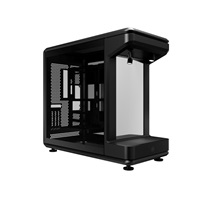 Cooler Master case MasterFrame 360 Stage Mirror, ATX, Průhledná bočnice, Černá