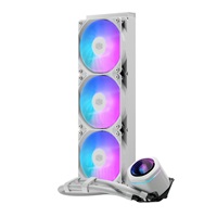 Cooler Master vodní chladič MasterLiquid Core Nex Digital 360 White ARGB, 3x 120mm, ARGB, LGA1851, AM5, Bílá
