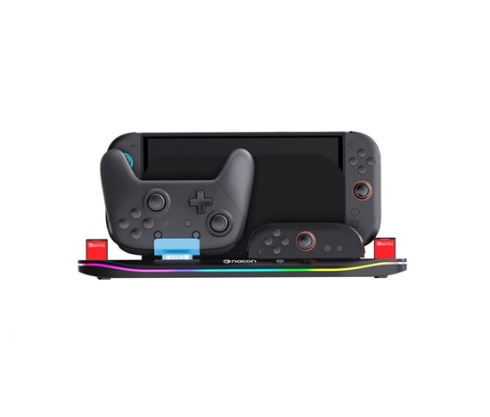 RGB podstavec pro konzoli Switch 2 a její příslušenství