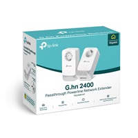 BAZAR - TP-Link PG2400P KIT průchozí powerline set (G.hn2400,2xGbE) - Rozbaleno (Komplet)