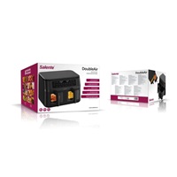 Salente DoubleAir, duální horkovzdušná fritéza, 11 l, černá