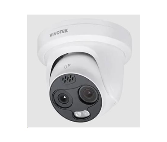 Vivotek TT9333-E 3.5 Thermální Bi-spektrální turret kamera 704*576px thermal (48°), 2560*1440px viditelné (92°), 20 zón