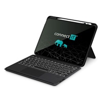 CONNECT IT TabCase podsvícená bezdrátová klávesnice s pouzdrem pro iPad 10.9", černá