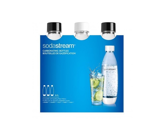 BAZAR - SodaStream láhve, plastové, 3 kusy - Poškozený obal (Komplet)