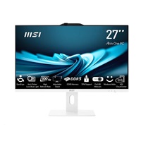 MSI PC AiO PRO AP272P 14M-1086XEU, Core i3 14100, 27" FHD, Anti-Glare, Non-Touch, 16GB, 512GB SSD, N/A, No OS, White