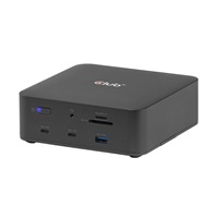 Club3D Dokovací stanice Thunderbolt 5 13v1, 1xUSB-C TB5, 2xUSB-C, 3xUSB-A, 2xHDMI, 1xmicroSD/SD,1xEthernet, 1xM.2