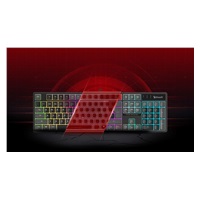 A4tech Bloody B230N, podsvícená herní klávesnice, USB, CZ, černá