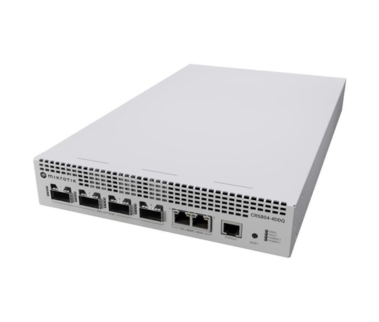 MikroTik CRS804-4DDQ-hRM 400GB Cloud Router Switch CRS804 DDQ