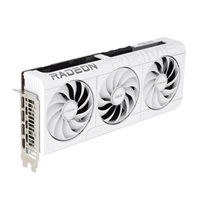 ASUS VGA AMD RADEON RX 9070 XT PRIME 16GB OC WHITE, RX 9070 XT, 16GB GDDR6, 3xDP, 1xHDMI