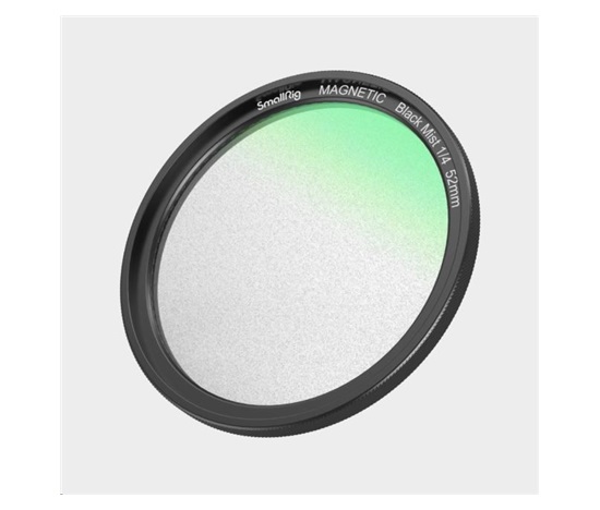 SmallRig 4217 MagEase Magnetic 1/4 Effect Black Mist Filter Kit (52mm)