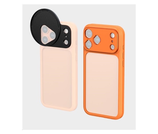 SmallRig 5795 FilMov Lightweight Photography Bumper Case for iPhone 17 Pro Max (Orange)