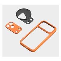 SmallRig 5795 FilMov Lightweight Photography Bumper Case for iPhone 17 Pro Max (Orange)