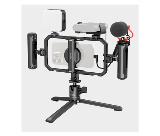 SmallRig 4704 All-in-One Video Kit for Smartphone Creators Qucik Pro Edition