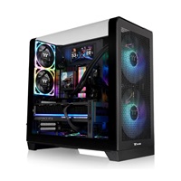 BAZAR - THERMALTAKE Case View 390 Air, ATX, Průhledná bočnice, 2x 120mm Fan, černá, poškozený obal