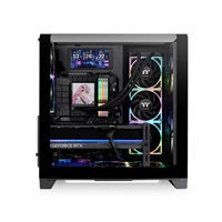 BAZAR - THERMALTAKE Case View 390 Air, ATX, Průhledná bočnice, 2x 120mm Fan, černá, poškozený obal