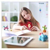 PIXIO-200 magnetická stavebnice / rozbaleno