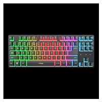 BAZAR - TRUST Set klávesnice + myš THADO, Bezdrátový set, CZ/SK, černá - Poškozený obal (Komplet)