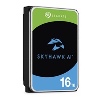 SEAGATE HDD 16TB SKYHAWK AI, 3.5", SATA 6Gb/s, 7200 RPM, Cache 512Mb