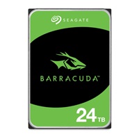 SEAGATE HDD BarraCuda 3.5" Hard Drive 24TB, 6Gb/S SATA, 512e, 7200 RPM,cache 512 Mb
