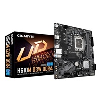 GIGABYTE MB Sc LGA1700 H610M D3W, Intel H610, 2xDDR4, 1xDP, 1xHDMI, mATX