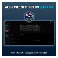 ASUS klávesnice ROG Azoth 96 HE, Mechanická, Bezdrátová, BT, RF 2.4GHz, US, černá