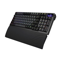ASUS klávesnice ROG Azoth 96 HE, Mechanická, Bezdrátová, BT, RF 2.4GHz, CZ/SK, černá