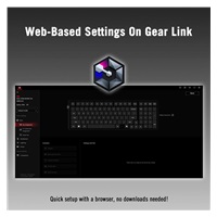 ASUS klávesnice ROG Strix Morph 96 WL, Mechanická, Bezdrátová, CZ/SK, černá