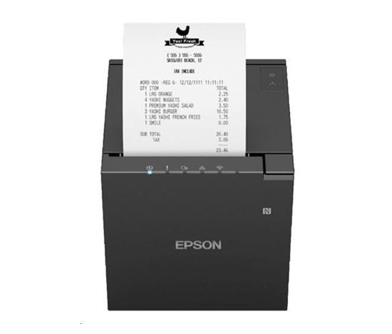 POŠKOZENÝ OBAL - Epson TM-m30III, USB, USB-C, BT, Ethernet, Wi-Fi, 8 dots/mm (203 dpi), cutter, white
