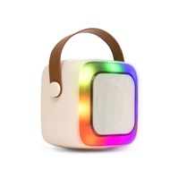 CONNECT IT Karaoke party reproduktor 2Mic, bezdrátový + 2x mikrofon, béžová