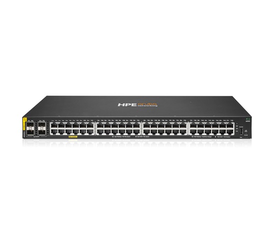HPE Aruba Networking CX 6000 48G Class4 PoE 4SFP 370W Switch