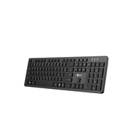 C-TECH Klávesnice KB-115, bezdrátová 2.4Ghz, slim, CZ/SK