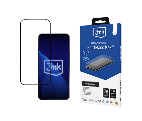3mk tvrzené sklo Hardglass Max Framefit pro Samsung Galaxy S26