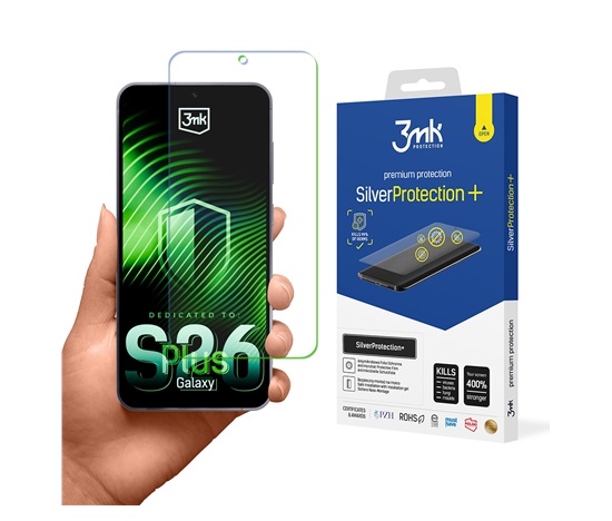 3mk ochranná folie SilverProtection+ pro Samsung Galaxy S26+