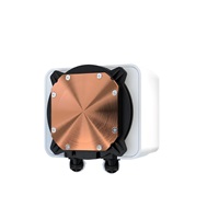 ASROCK Vodní chladič Challenger White 360 Digital, 3x120mm, ARGB, LGA1851, AM5, bílá