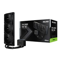 ASROCK Vodní chladič Challenger Pure 360, 3x120mm, LGA1851, AM5, černá
