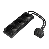 ASROCK Vodní chladič Challenger Pure 360, 3x120mm, LGA1851, AM5, černá