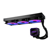 ASROCK Vodní chladič Pro 360 ARGB, 3x120mm, LGA1851, AM5, černá