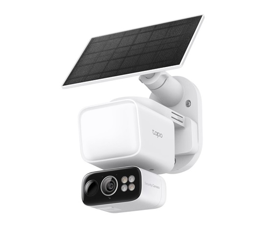 TP-Link Tapo C615F KIT venkovní kamera se světlometem, solární panel (3MP, 2K, 1296p, IR, WiFi, micro SD card, IP65)