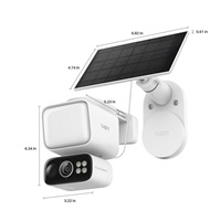TP-Link Tapo C615F KIT venkovní kamera se světlometem, solární panel (3MP, 2K, 1296p, IR, WiFi, micro SD card, IP65)