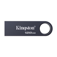 Kingston Flash Disk 128GB DataTraveler SE9 G3, USB 3.2 Gen 1, šedá