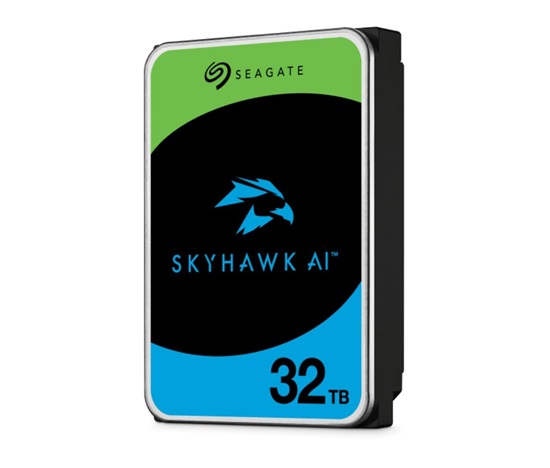 SEAGATE HDD 32TB SKYHAWK AI, 3.5", SATA 6Gb/s, Cache 512MB, CMR