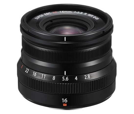 Fujifilm XF16mm F2,8R WR black objektiv