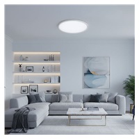 Solight LED osvětlení s dálkovým ovladačem Estela White, 50W, 5400lm, 60cm, URG<19, závěsné i přisazené
