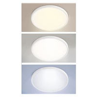 Solight LED osvětlení s dálkovým ovladačem Estela White, 50W, 5400lm, 60cm, URG<19, závěsné i přisazené