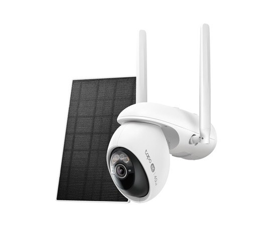 TP-Link Tapo C665G KIT venkovní 4G LTE kamera, solární panel (8MP, 4K, 2168p, IR, 4G LTE, micro SD card, IP65)