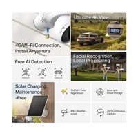 TP-Link Tapo C665G KIT venkovní 4G LTE kamera, solární panel (8MP, 4K, 2168p, IR, 4G LTE, micro SD card, IP65)