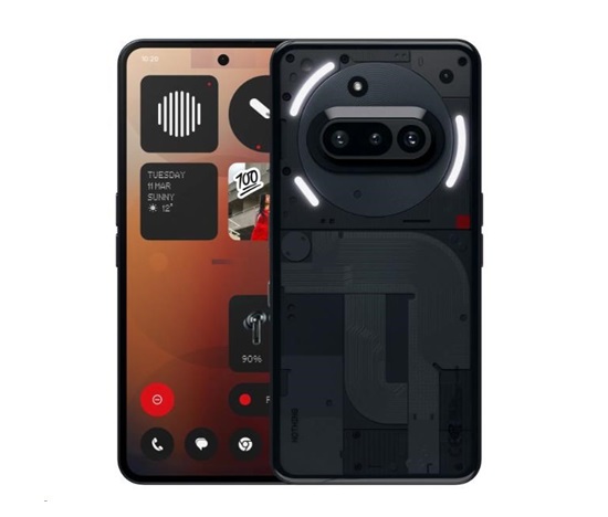 Nothing Phone (3a) 8/128GB, black, EU