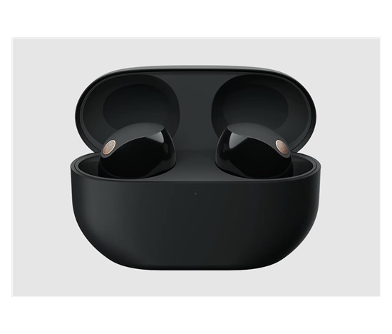 BAZAR - Sony bezdrátová sluchátka WF-1000XM5, černá, EU - Po opravě (Bez příšlušenství)