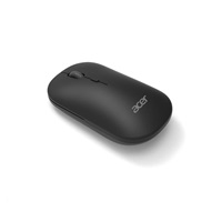 ACER bezdrátová myš Wireless Mouse AMR130,dual mode 2.4GHz + BT 5.2,4 tlačítka,1600dpi,125Hz,30 IPS,Černá
